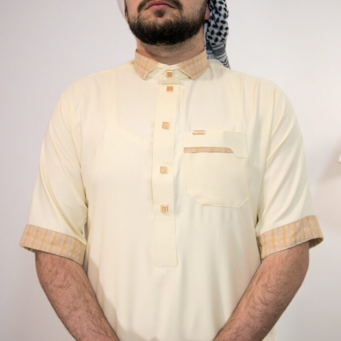 ⁦قميص النافع الفاخر بقماش قطني رفيع⁩ - الصورة ⁦7⁩