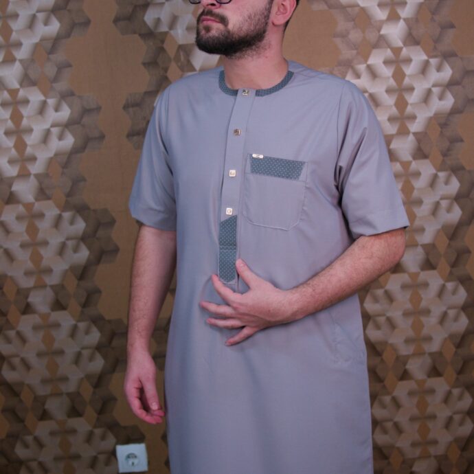 ⁦الثوب النافع بقماش قطني صيفي⁩ - الصورة ⁦6⁩
