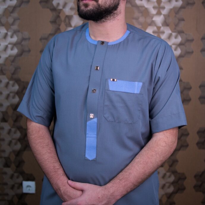 ⁦الثوب النافع بقماش قطني صيفي⁩ - الصورة ⁦10⁩
