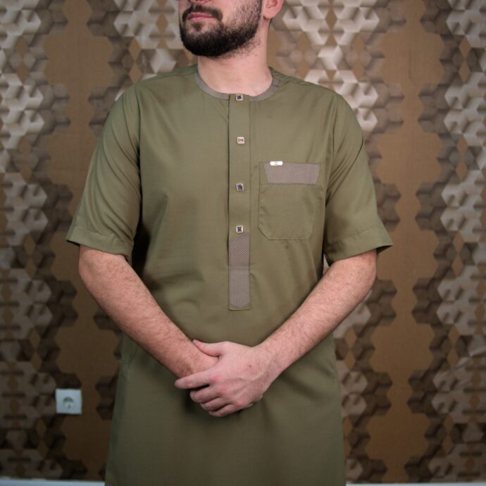⁦الثوب النافع بقماش قطني صيفي⁩ - الصورة ⁦5⁩
