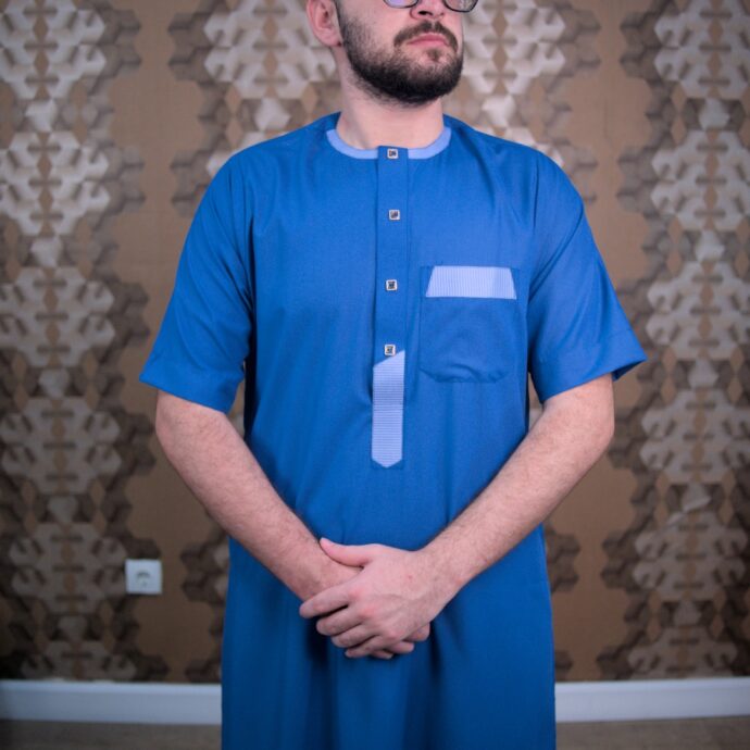 الثوب النافع بقماش قطني صيفي