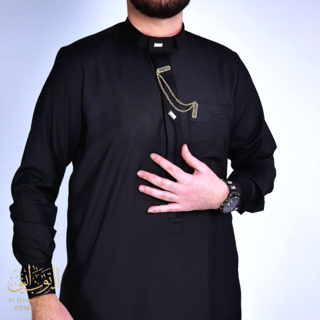 قميص نور الخليل الاسود